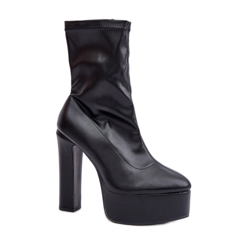Step in style Bottes Modèle Tennira C-243 Noir - Entrez avec style le noir