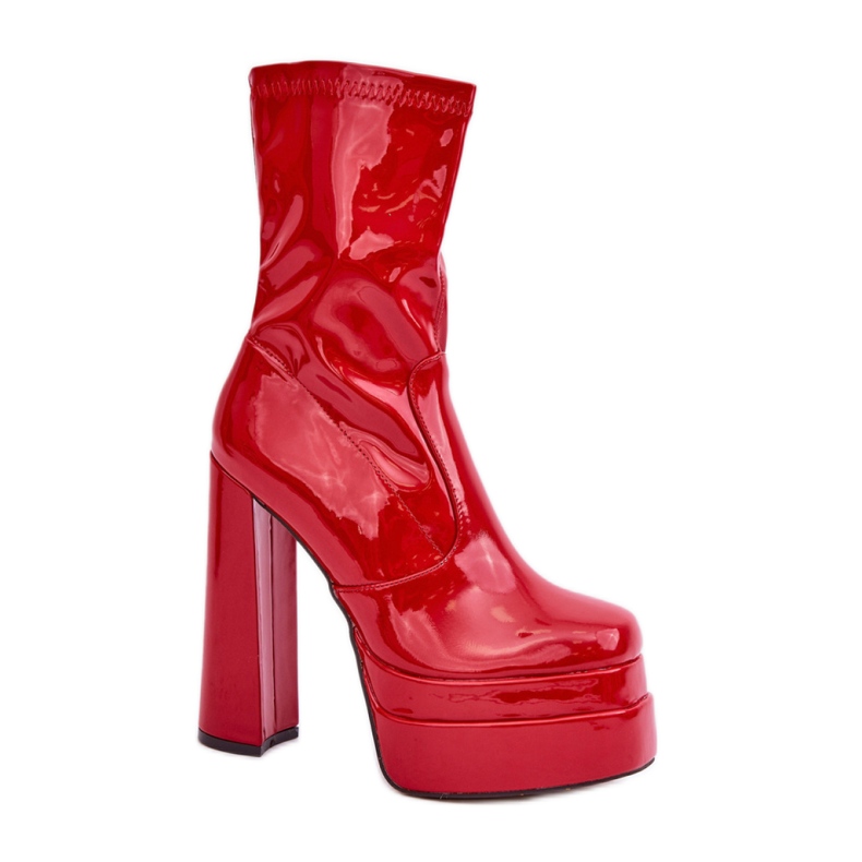 Step in style Bottes Modèle Lotisha C-244 Rouge - Entrez avec style