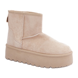 Step in style Bottes de neige Leanara modèle 88-61 Beige Clair - Entrez avec style