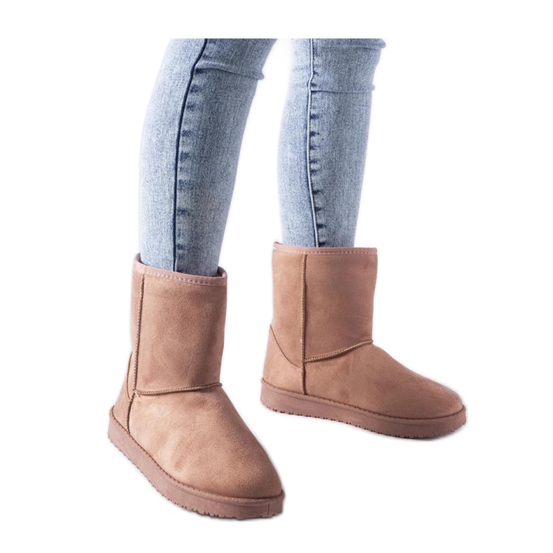 Bottes de neige classiques isolées roses Libero - Solea