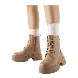 Chaussures de travail beiges à semelle plus épaisse, Melicucca - Solea Chaussures de travail beiges à semelle plus épaisse, Melicucca - Solea