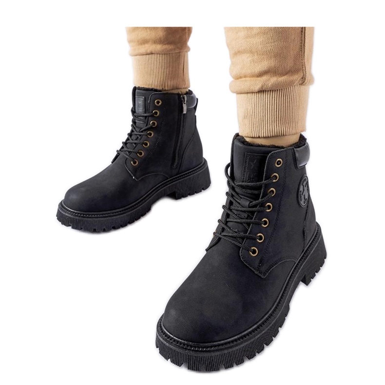 Bottines Doutor - Solea isolées noires le noir