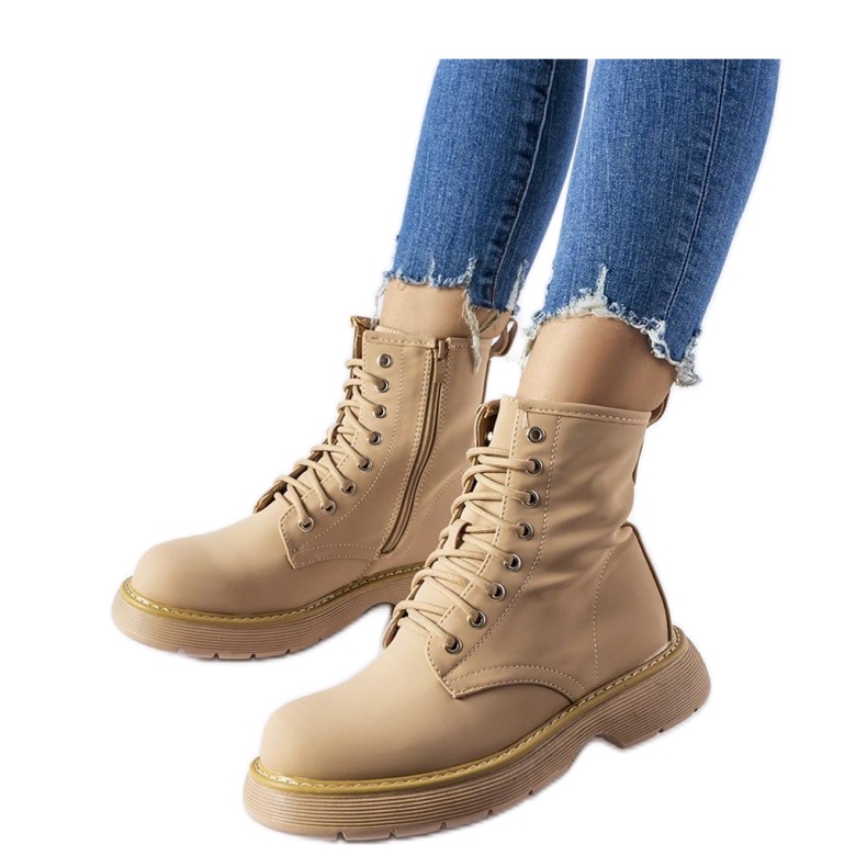 Bottines classiques beige foncé de Benvenuto - Solea Bottines classiques beige foncé de Benvenuto - Solea