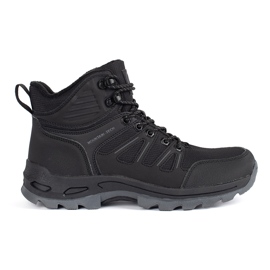 Vico Chaussures de trekking montantes noires pour hommes le noir