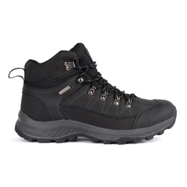 Vico Chaussures de trekking isolées noires pour hommes