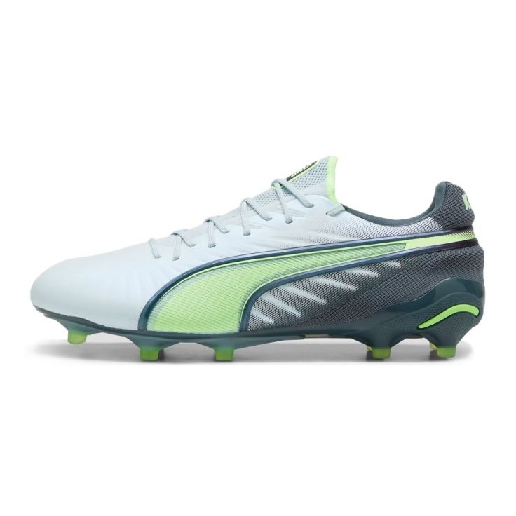 Chaussures de football Puma King Ultimate FG/AG 107809 03 blanche