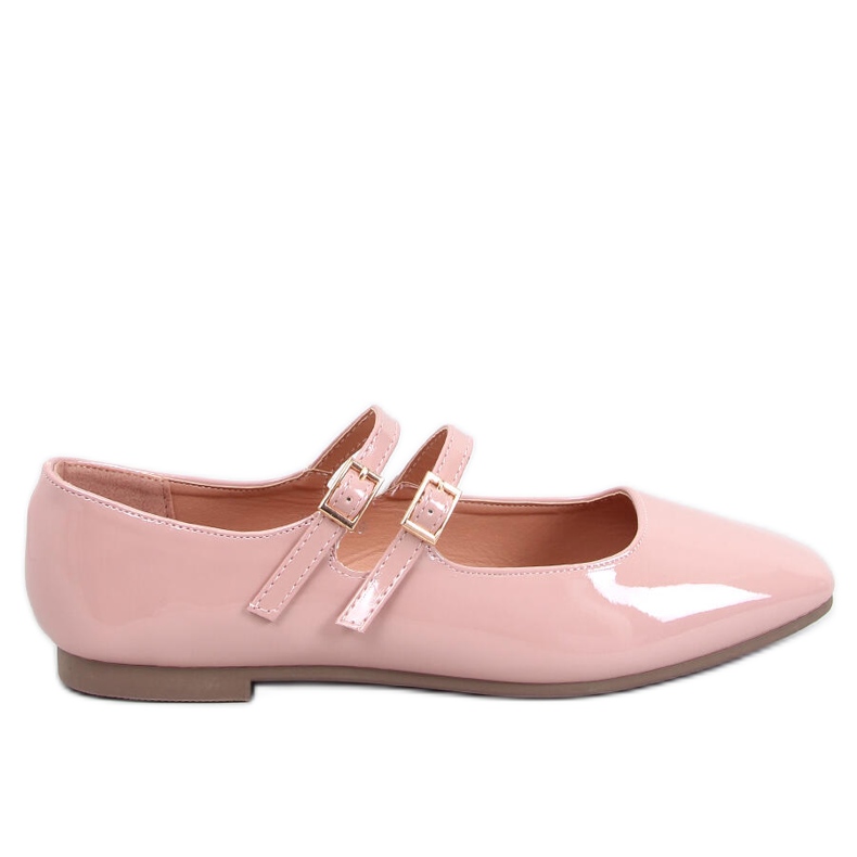 Ballerines vernies Mary Jane Nude rose Ballerines vernies Mary Jane Nude rose
