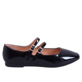 Ballerines vernies Mary Jane noires