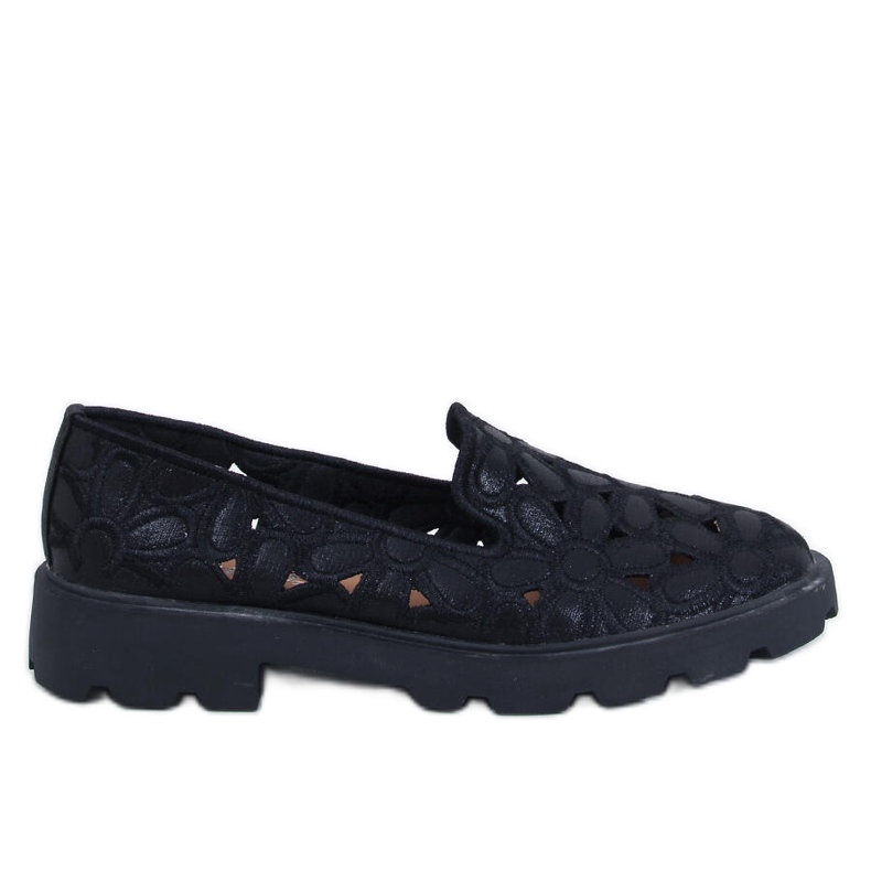 Seastar Mocassins ajourés noirs le noir