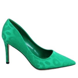 Escarpins femme verts