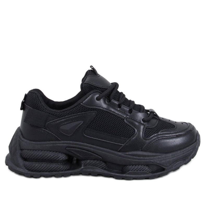 Baskets plateforme femme le noir