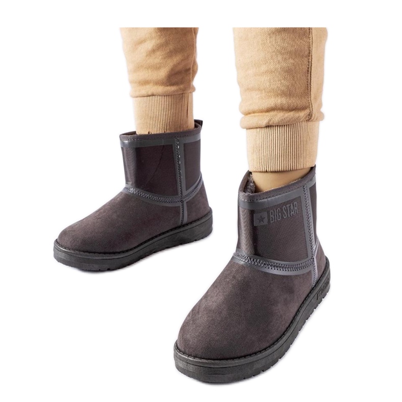 Bottes de neige femme Big Star KK274615 gris