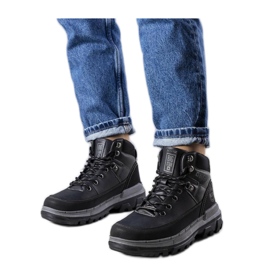 Noir Big Star KK274222 Bottes noires