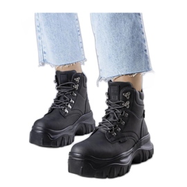 Bottes noires Big Star KK274368