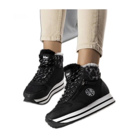 Bottes isolées LCJ-22-31-1448L Lee Cooper noir