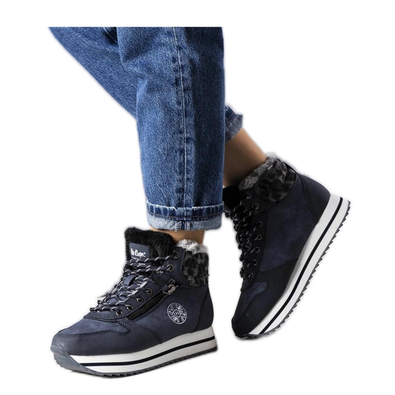 Bottes bleu marine LCJ-22-31-1450L Lee Cooper
