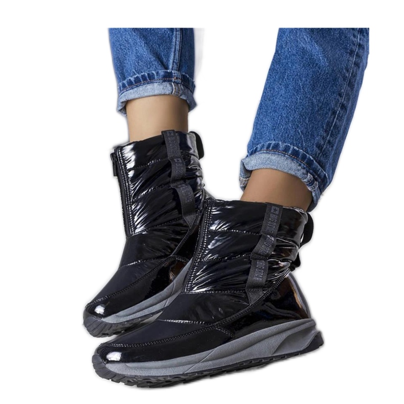 Big Star KK274392 bottes de neige noires le noir