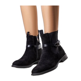 Bottines classiques isolées noires