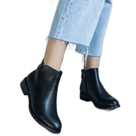 Bottes isolées noires pour femmes le noir