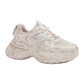 Chaussures de sport Wipe 8952 Beige doré