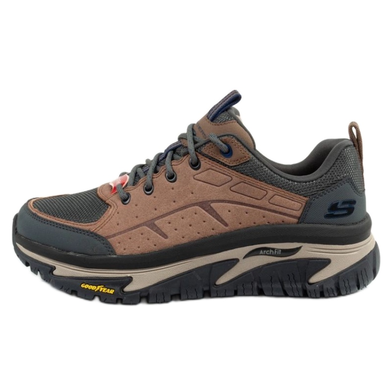 Chaussures Skechers Arch Fit Road Walker-Vernal 237488/BRMT brun
