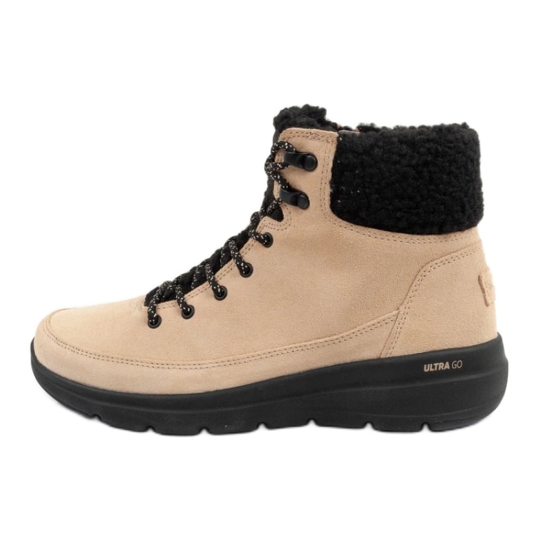 Chaussures Skechers Glacial Ultra-Woodlands 16677/NTBK beige