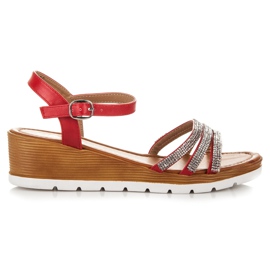 Renda Sandales femme rouge