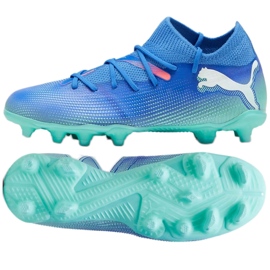 Puma Future 7 Match FG/AG chaussures 107945 01 bleu