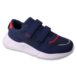 Befado de sport pour enfants avec Velcro 452Q006 bleu marine/rouge Befado de sport pour enfants avec Velcro 452Q006 bleu marine/rouge