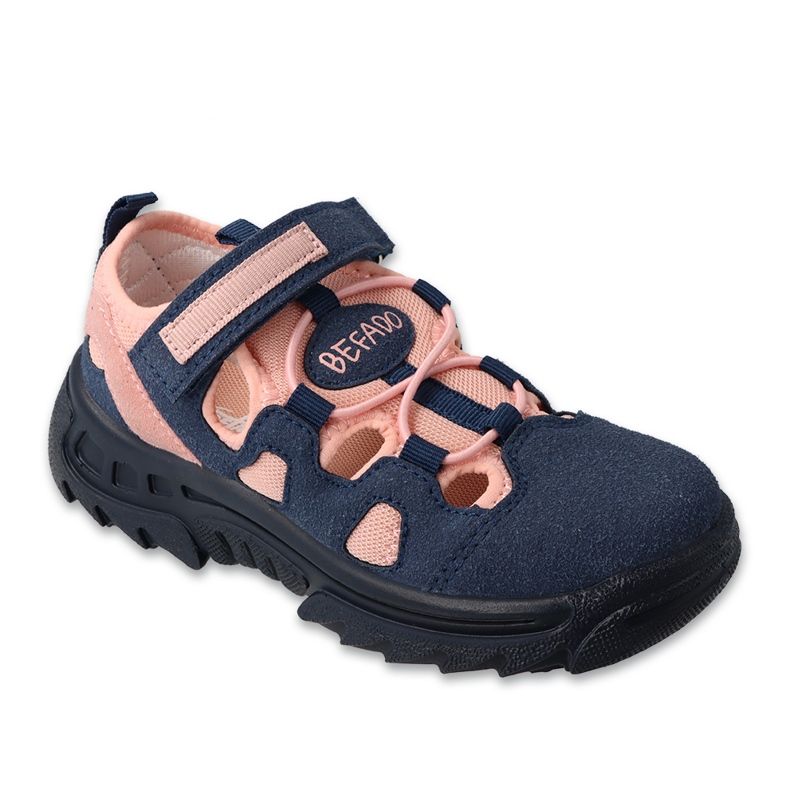 Trek sportif enfant Befado 415Y008 rose/bleu marine Trek sportif enfant Befado 415Y008 rose/bleu marine