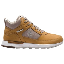 Chaussures en cuir Timberland Field Trekker Mid TB0A2N9K231 jaune