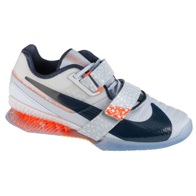 Chaussures d'entraînement Nike Romaleos 4 Se DJ4487-900 blanche
