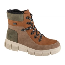 Chaussures Rieker Bottes X3404-90 brun