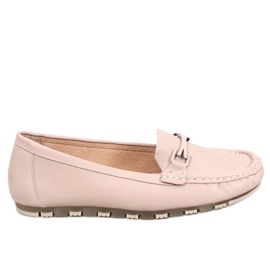 Seastar Mocassins classiques avec semelle intérieure en cuir Beige
