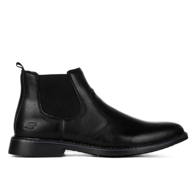 Chelsea Boots Skechers Bregman Morago Black le noir