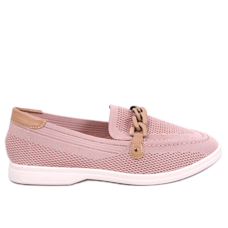 Seastar Mocassins ouverts avec chaîne rose Seastar Mocassins ouverts avec chaîne rose
