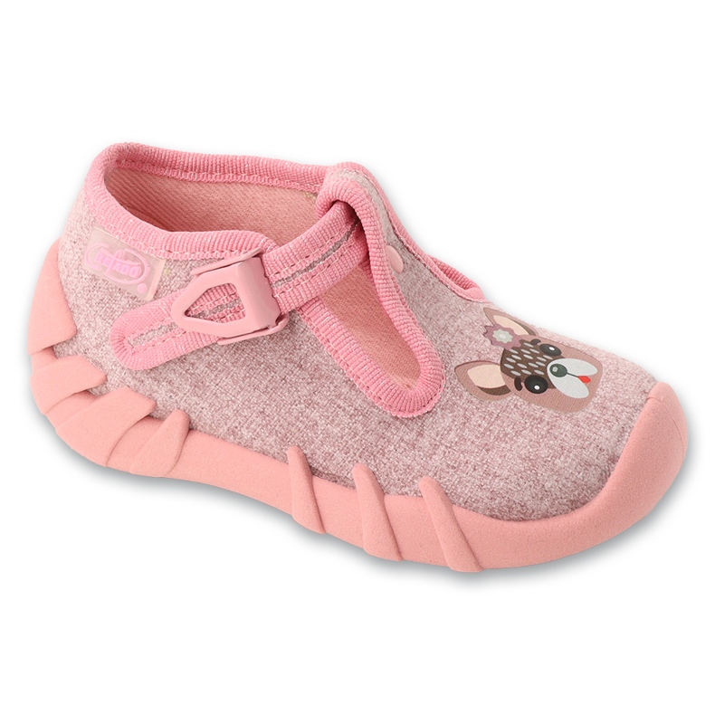 Befado chaussons enfant avec fermoir 110P505 rose