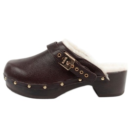 Sabots Scholl Iconic F298121011 brun