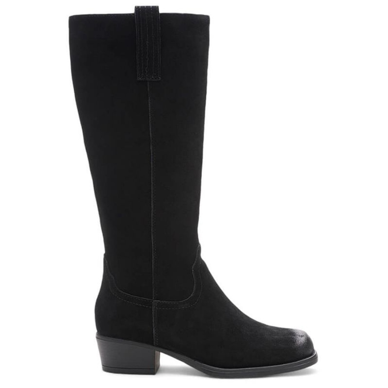 Bottes de cowboy Sergio Leone SK465a Black le noir