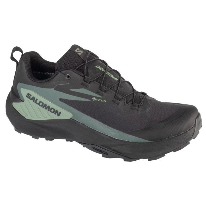 Chaussures de course Salomon Genesis GTX 475187 noir le noir