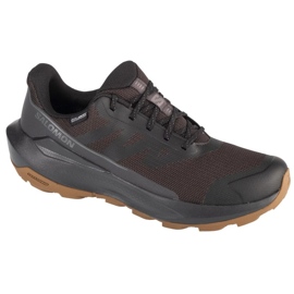 Chaussures Salomon Elixir Tour Wp 475767 noir/marron avec membrane le noir