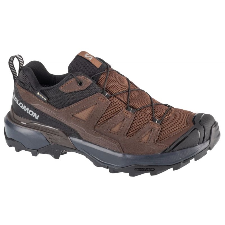 Chaussures marron Salomon X Ultra 360 Ltr Gtx 475712 avec membrane brun