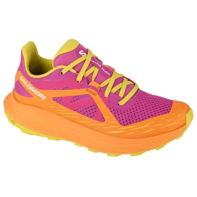 Chaussures de course Salomon Ultra Flow 475250 rose/orange