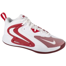 Chaussures de volley-ball Nike Hyperset 2 FQ7070-106 blanc/rouge