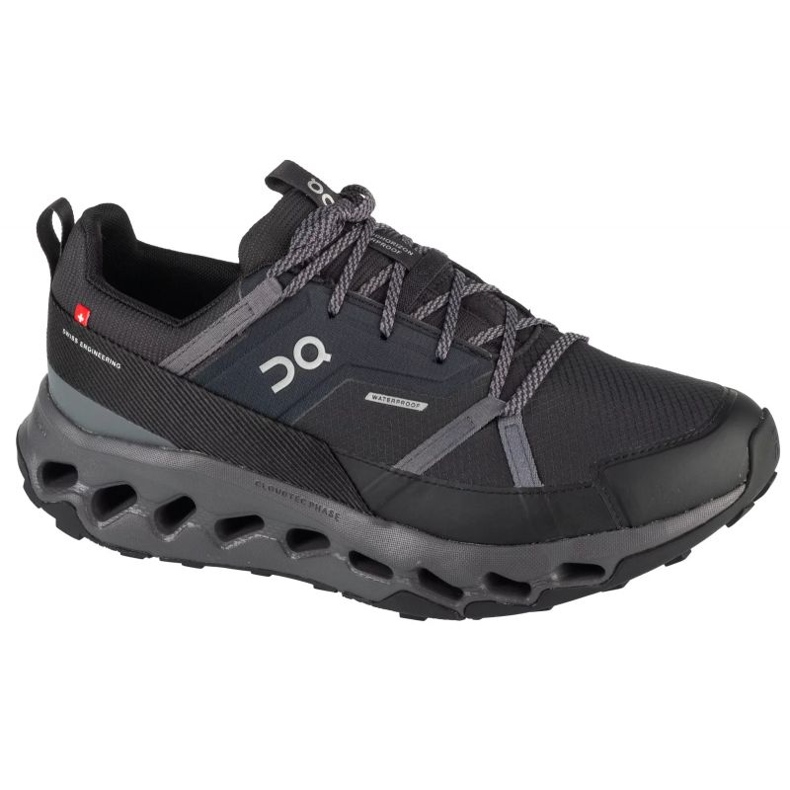 On Running Sur les chaussures de course Cloudhorizon imperméables 3ME10050106 le noir