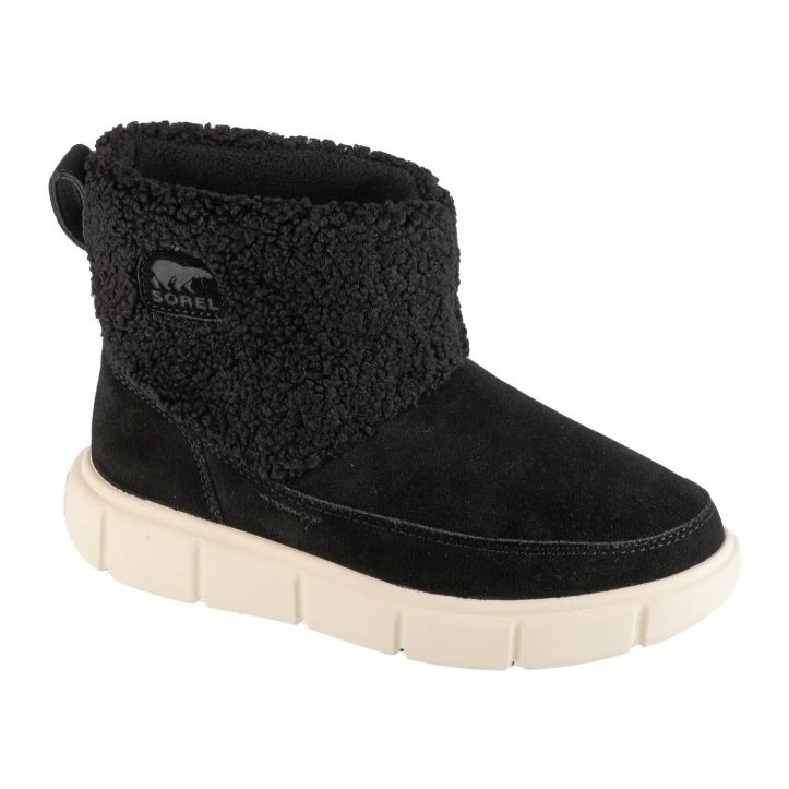 Chaussures Sorel Explorer Iii Slip-on Cosy Wp 2079341010 le noir Chaussures Sorel Explorer Iii Slip-on Cosy Wp 2079341010 le noir