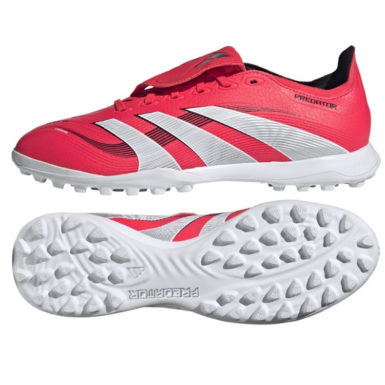 Adidas Predator League FT TF JS0384 Red Shoes Red rouge