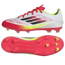 Chaussures Adidas F50 League FG/MG IE1289 blanche