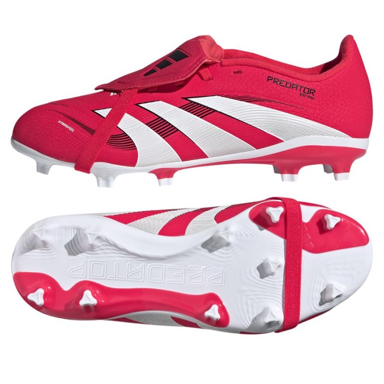 Chaussures Adidas Predator League Ft Fg ID3830 rouge