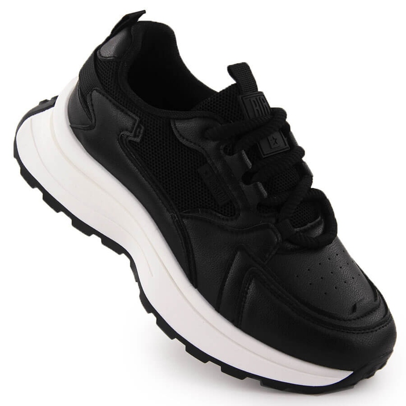 Chaussures de sport à plateforme Big Star NN274A106 noires le noir